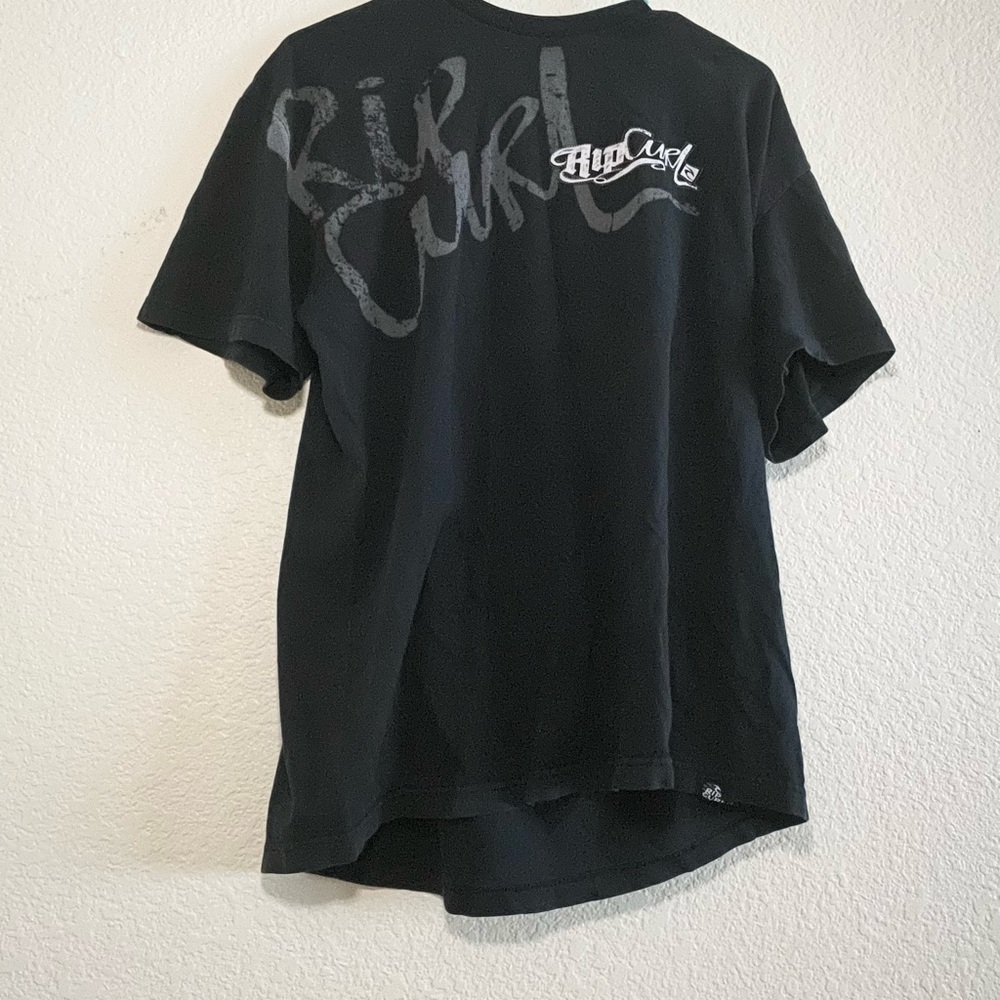 Black Rip Curl Tee Shirt